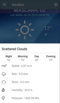 Free Weather Forecast android App screenshot 2